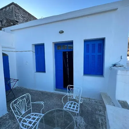 Cycladic House With Amazing View In Potamia Village Dio Choria Exterior photo
