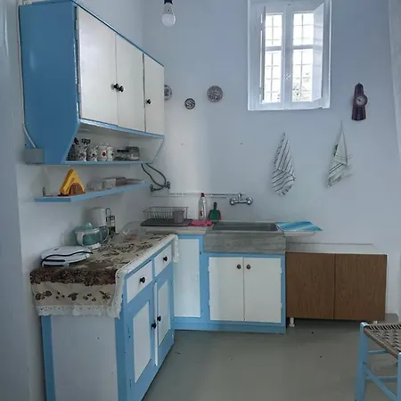 Cycladic House With Amazing View In Potamia Village Dio Choria Exterior photo