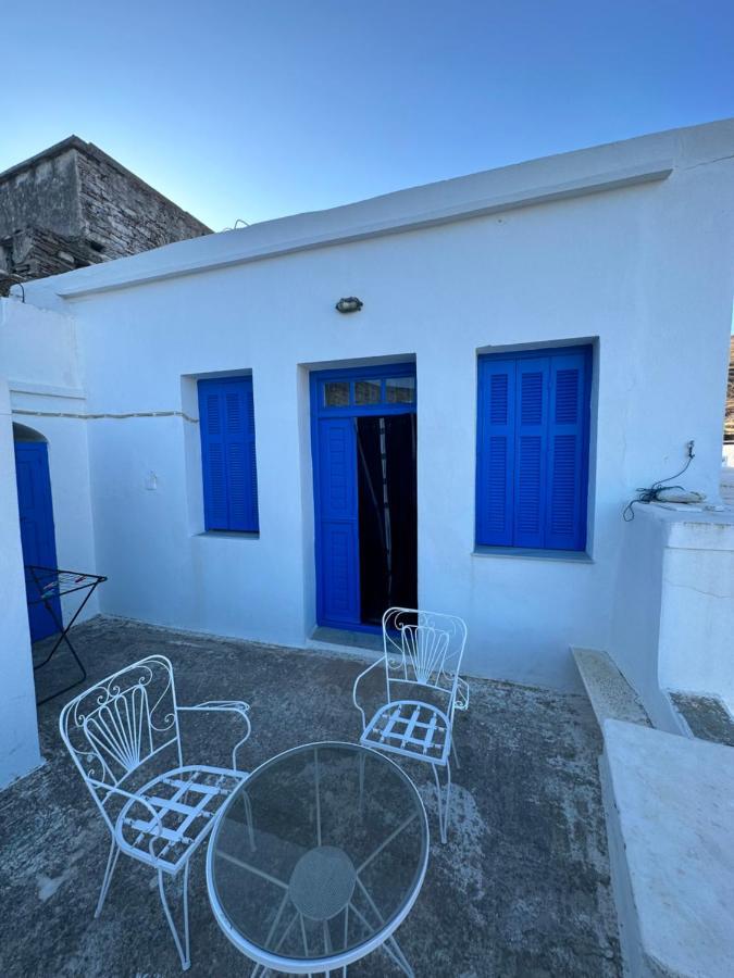 Cycladic House With Amazing View In Potamia Village Appartement