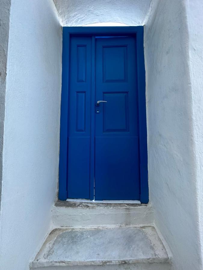 Cycladic House With Amazing View In Potamia Village Appartement Dio Choria
